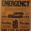 In Case of Emergency...1920's Advertisment