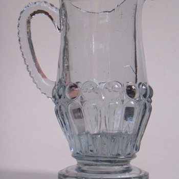 EAPG?~Beautiful, Cock-eyed Pitcher~Clear with a Hint of Purple