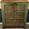 Late 1800's Primitive Painted Pie Safe