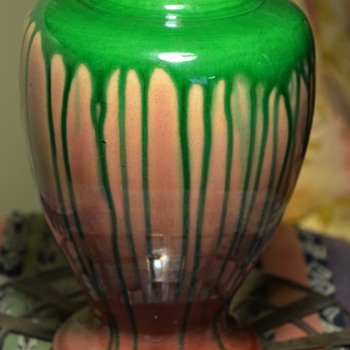 My New Awaji Dripware - Art Pottery