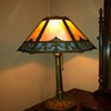 Slag Glass Lamp - 824