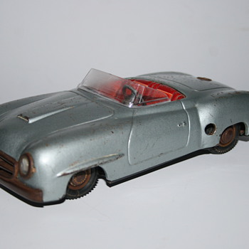 JNF mercedes 190 convertible tin toy - Model Cars