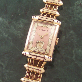 Deco Era Bulova Scroll Lug Man's Watch - Wristwatches