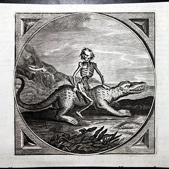 Antique print (1680) - Posters and Prints
