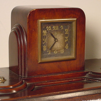 1929 Herman Miller Clock, Model #3064, with Leon Hatot ATO Movement - Art Deco