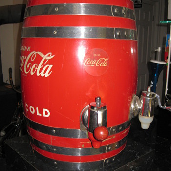 Coca-Cola Dispenser Barrel