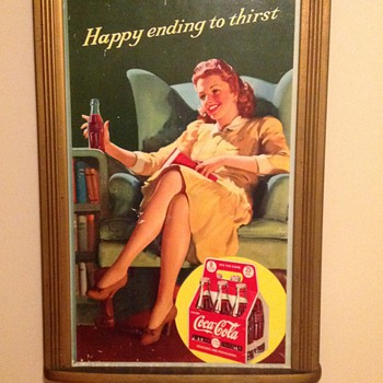 Items I got from the Schmidt Auction and Septemberfest - Coca-Cola