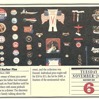 Remember Pearl Harbor Items On The Antique Roadshow