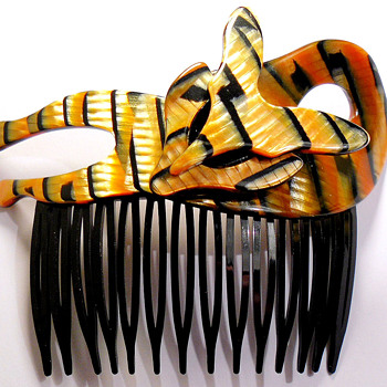Lea Stein Vintage Hair Comb Barrette - Accessories