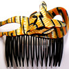 Lea Stein Vintage Hair Comb Barrette