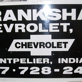 Chevrolet Magnets - Classic Cars