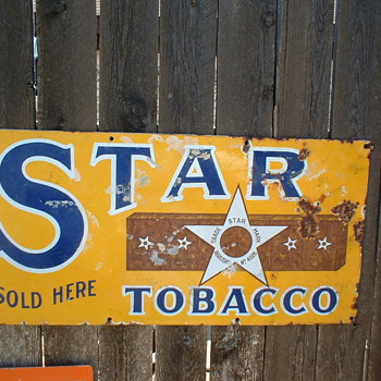 Tobacco Sign
