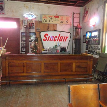 Antique Bar, Copper Top... - Breweriana