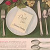 1950 Oneida Heirloom Sterling Advertisements