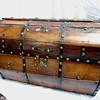 Antique Jenny Lind Trunk