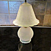 1930-40 Art Nouveau Glass Boudoir Lamp