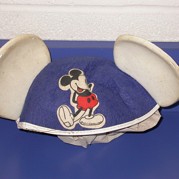 Vintage Mickey Mouse Ears Hat