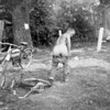 1950's nice Bikes but LOOK what it did to him :-) 