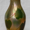 Louis Comfort Tiffany Gold Favrile Leaf & Vine Vase