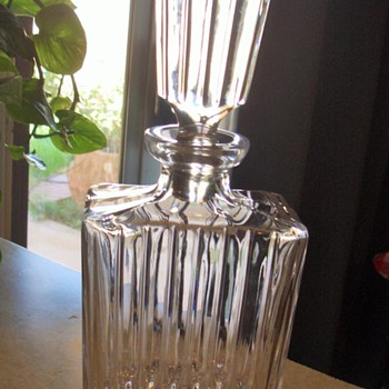 Crystal Liquor Bottle Unknown Maker - Bottles