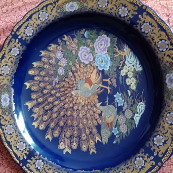 peacock plate - China and Dinnerware