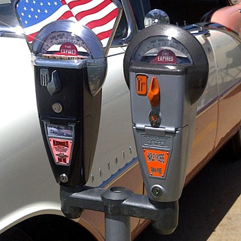 Custom 1950s Duncan-Miller parking meters