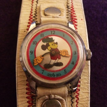 1967 Unauthorized Mickey Mouse Wrist Watch - Wristwatches