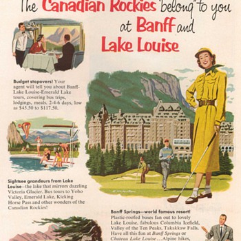 1953 - Canadian Pacific Railway Advertisement