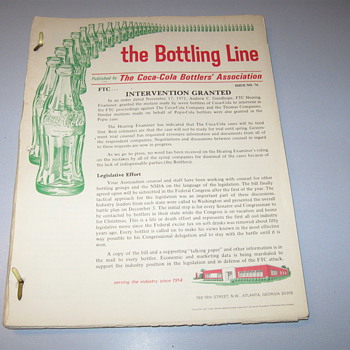 corporate newsletters, The bottling line, from 1960's