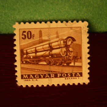 Vintage 50F Magyar (Hungary) Stamp - Stamps