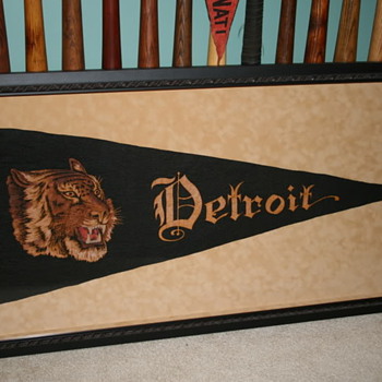 My favorite Cubs and Tigers pennants - Baseball