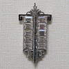 Art Deco Sterling Marcasite Pendant