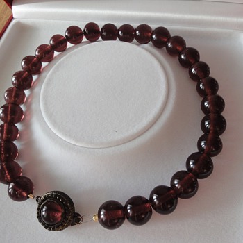 Vintage beads necklace