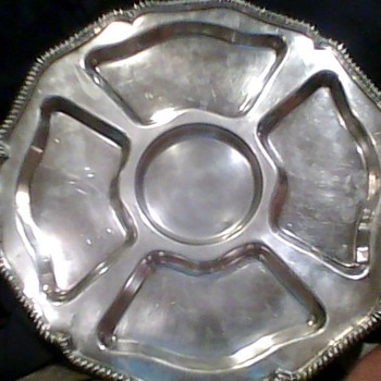 Sterling Silver Tray / W&S Blackinton-Since 1865 / "King's Court" written in cursive/ 635 is stamped on the back.  Help identif