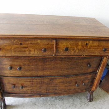 Tiger Oak Dresser