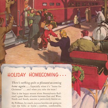 1948 - Pennsylvannia Railroad Advertisement