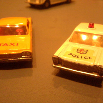 The '64 Impala Taxi and the 65 Ford Galaxie Police car... Who didn't have these?  