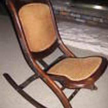 Antique Folding Rocker