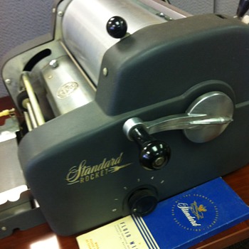 School Mimeograph Machine - Standard Rocket 1961 - Office