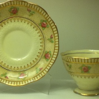 1930s-1940s Royal Albert Cup and Saucer Set - China and Dinnerware