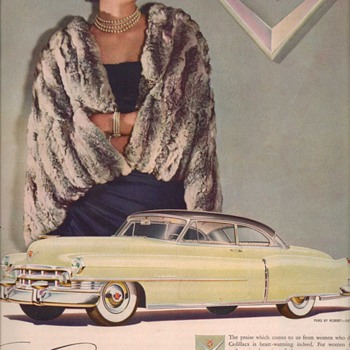 1950 Cadillac 3 Advertisement