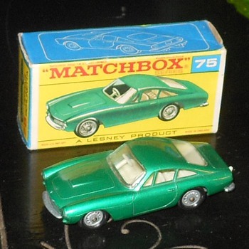Matchbox #75B Ferrari Berlinetta - Model Cars