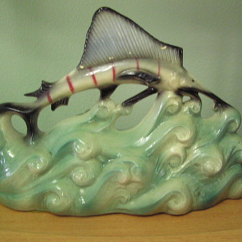 Howard Kron Swordfish TV Lamp - Lamps