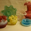 MORE FENTON HOBNAIL PIECES FROM MY COLLECTION