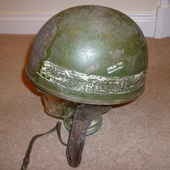 British WW11 Military Police motorcycle helmet - Military and Wartime