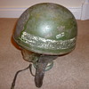 British WW11 Military Police motorcycle helmet