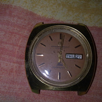 VINTAGE GIRARD PERREGAUX HF OBSERVATORY WRISTWATCH - Wristwatches