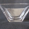 TIFFANY & CO. METROPOLIS SQUARE BOWL HAND CUT CRYSTAL -WITH COMPANY ENGRAVING 