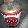 Kendall 5 gallon oil can