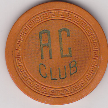 Vintage Poker Chips..Maybe Al Capone's
